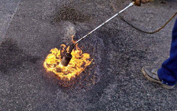 Gooseham Mill flat roofing repairs